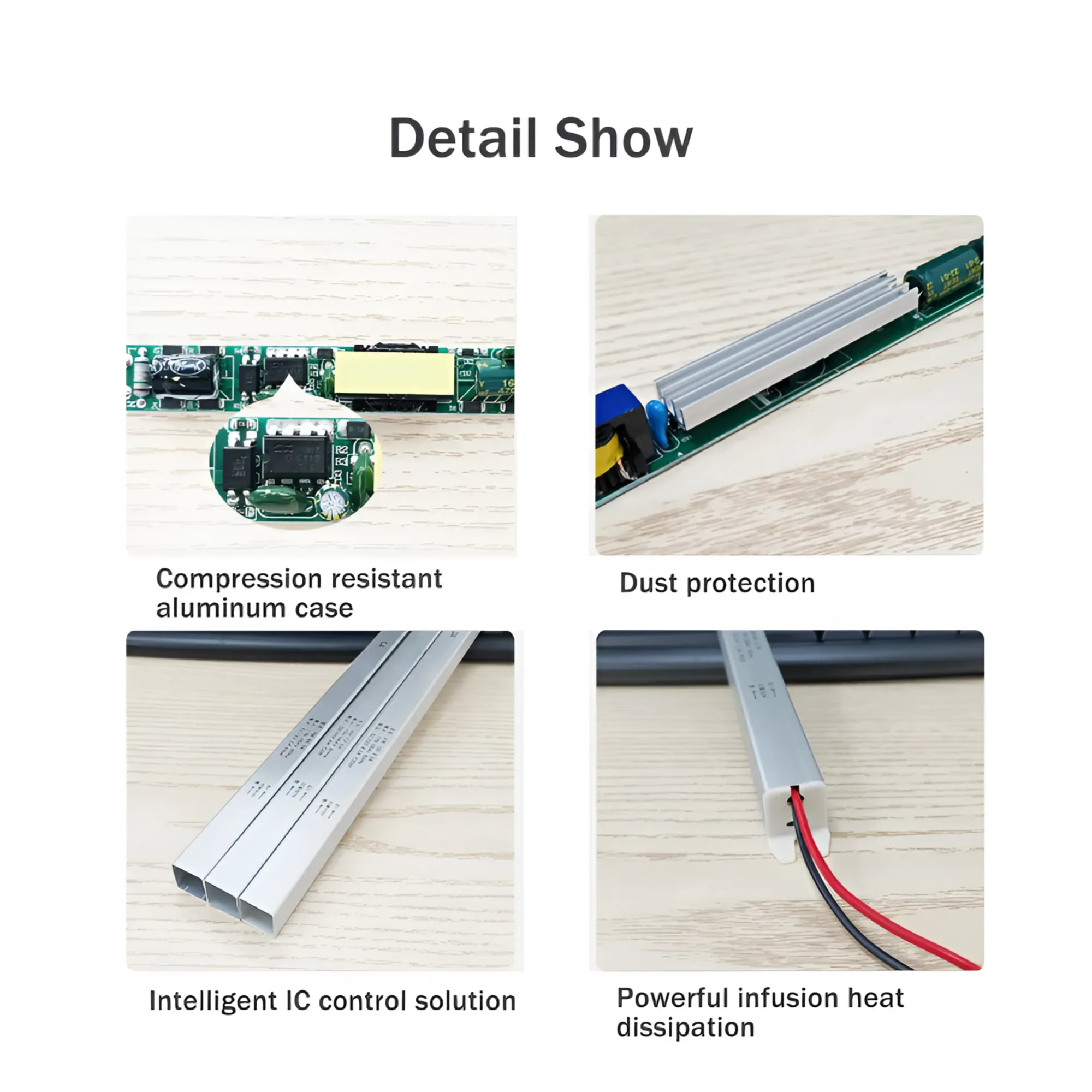 24W 12V 2A Ultra-Thin LED Power Supply – Efficient, Stable, Compact Design AB-E801
