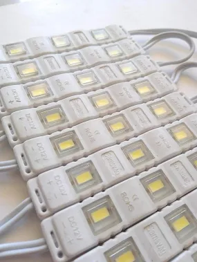 3 LED strips 12V Waterproof 5630/5730 LED SMD Injection module string light - 20 module