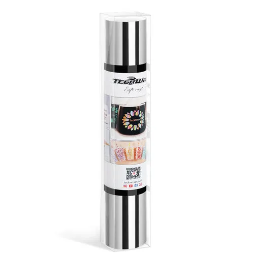 5 feet | Teckwrap Mirror Chrome Smart Vinyl Stickers 13in x 5ft