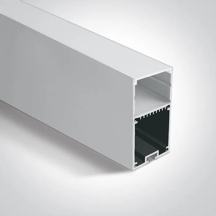 7910/AL ALUMINIUM PROFILE 2m   PC opal diffuser