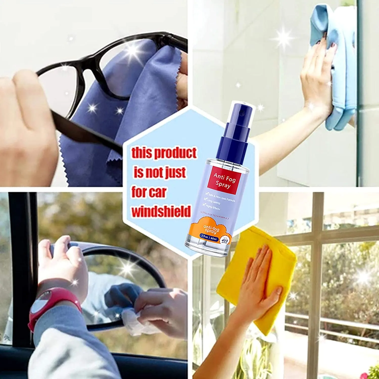 Anti-Fog Spray Agent for Glasses