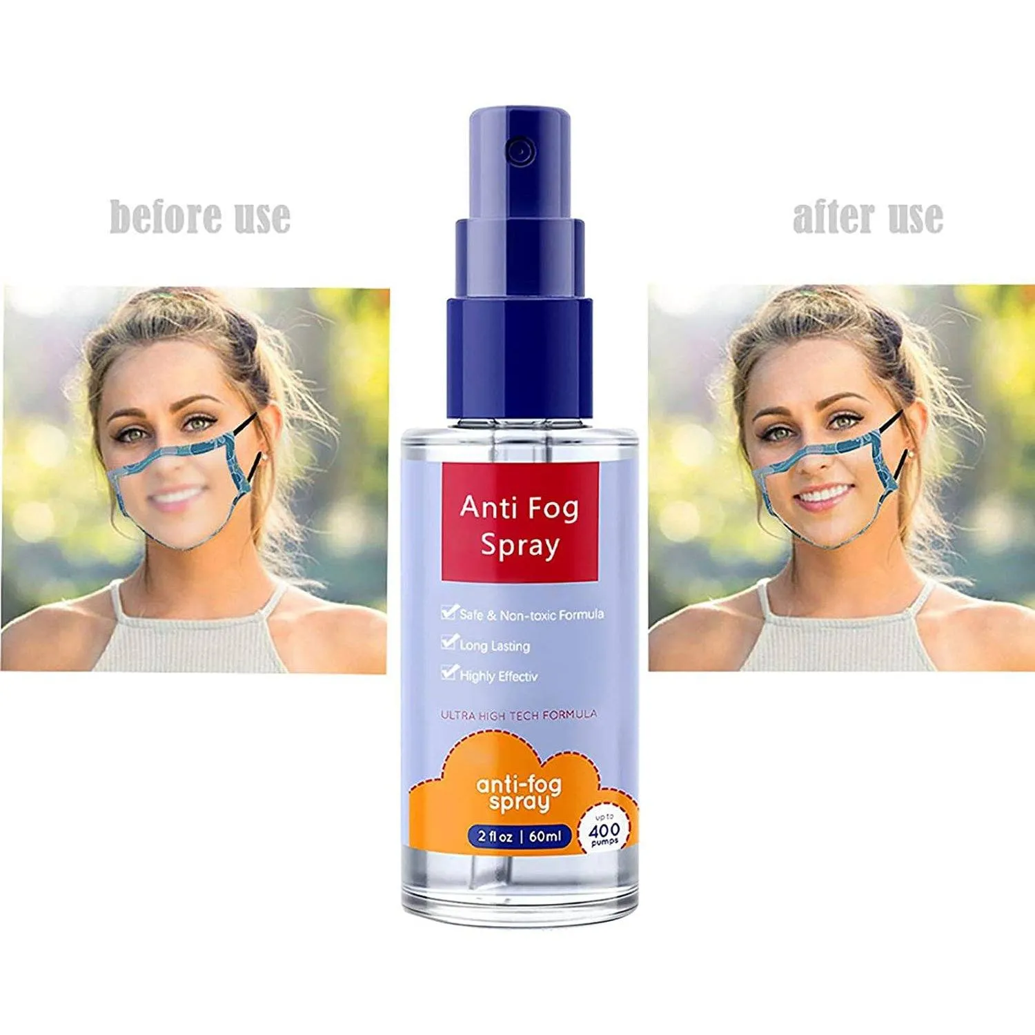 Anti-Fog Spray Agent for Glasses
