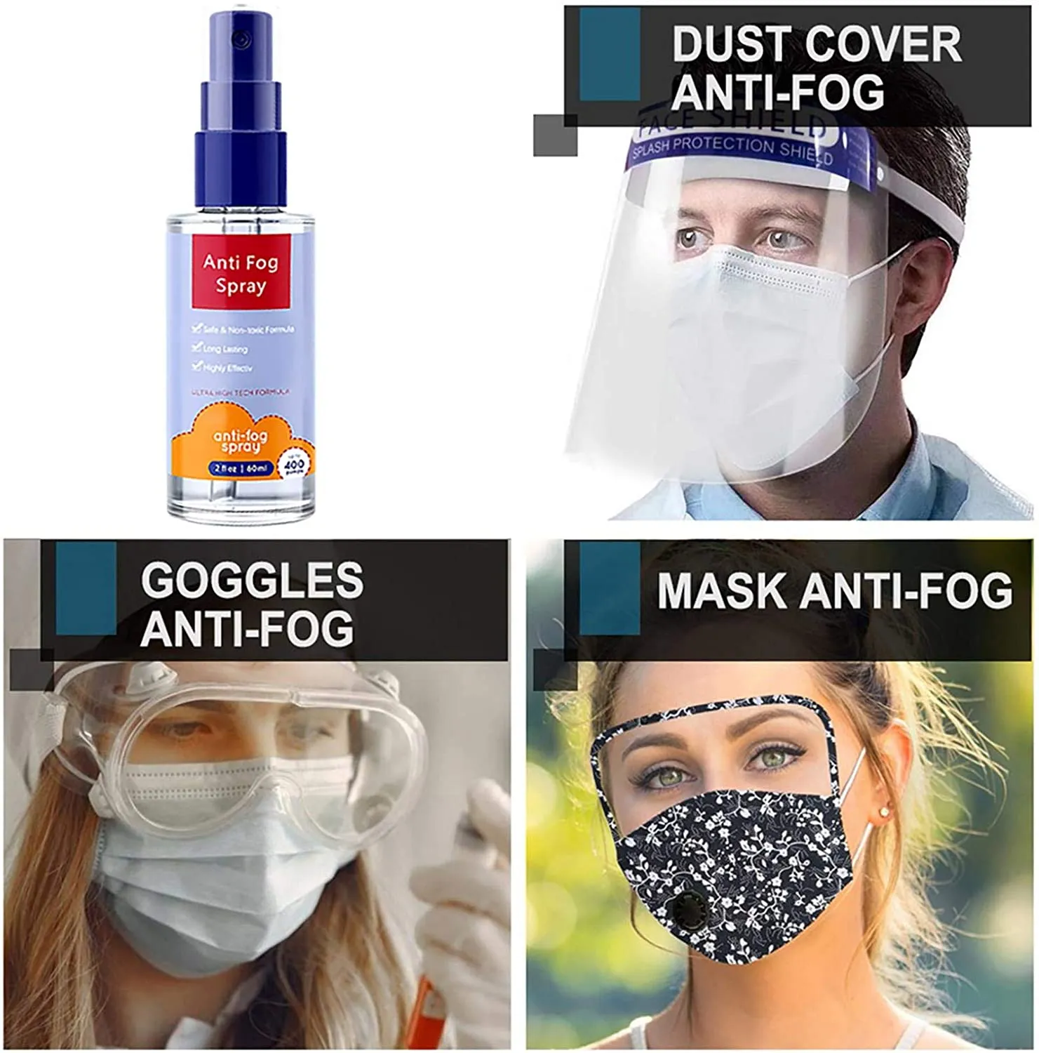 Anti-Fog Spray Agent for Glasses