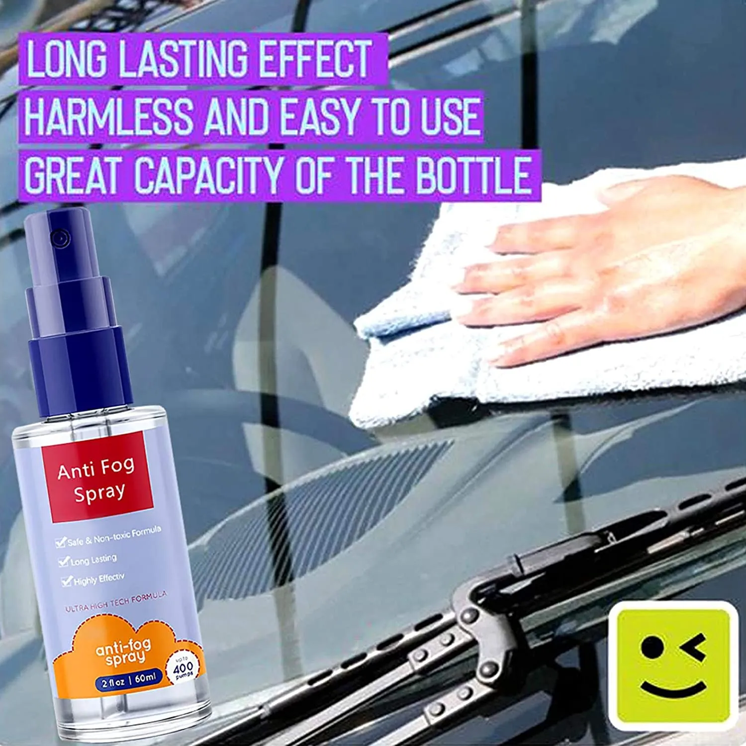 Anti-Fog Spray Agent for Glasses