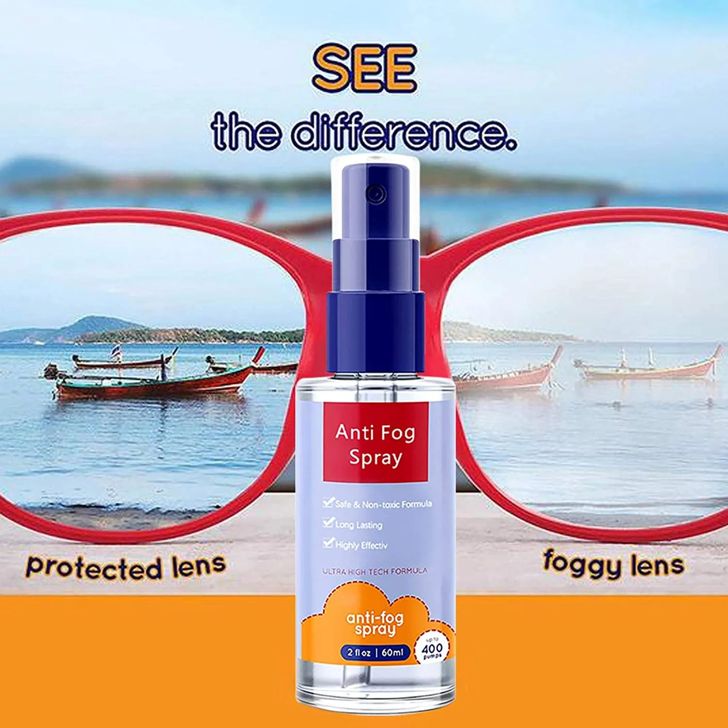 Anti-Fog Spray Agent for Glasses