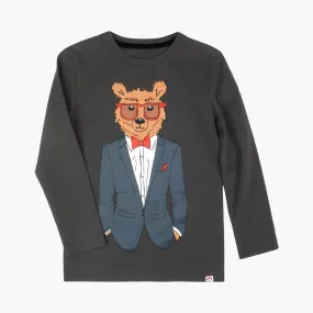Appaman Mr. Bear Long Sleeve Tee Shirt