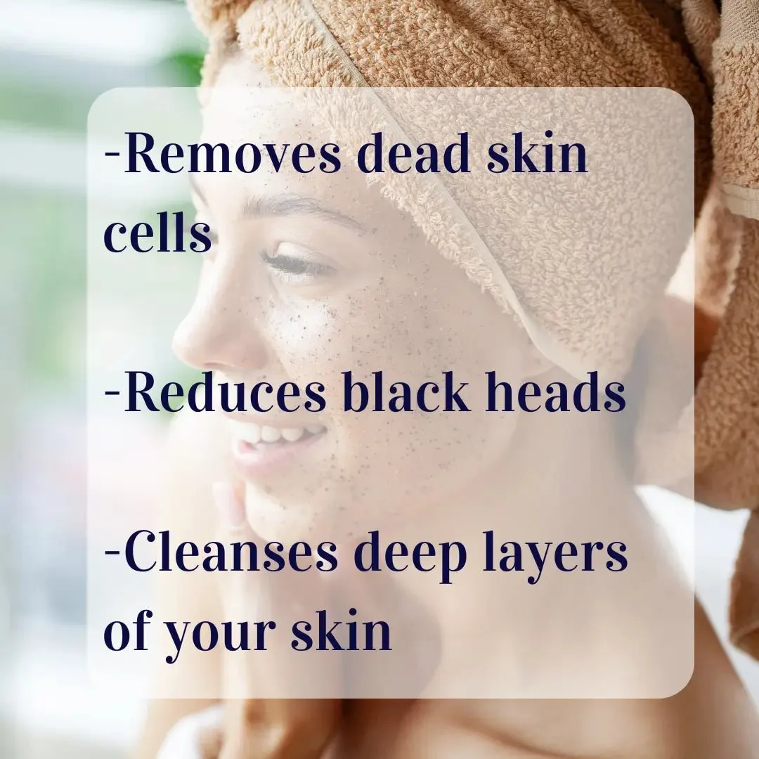 Black Charcoal & Liquorice Skin Polish Facial Scrub