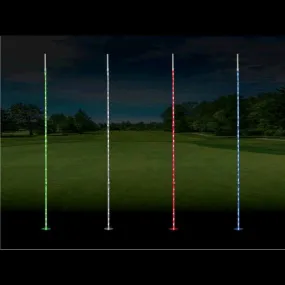 Blue Flag Stick LED 78"