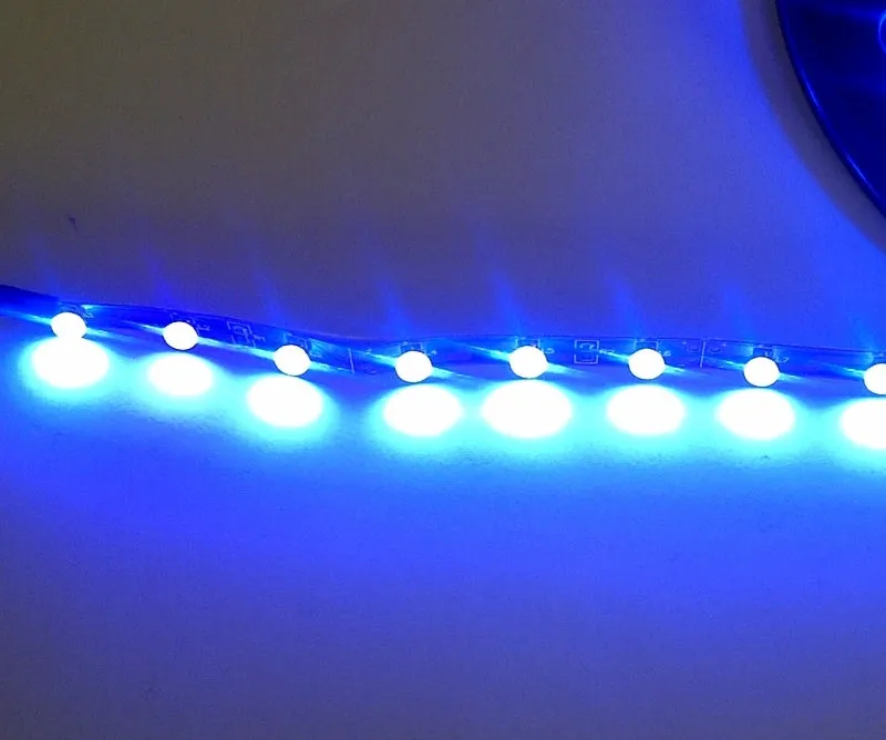 Blue Flexible LED strip - 30 way, 12V