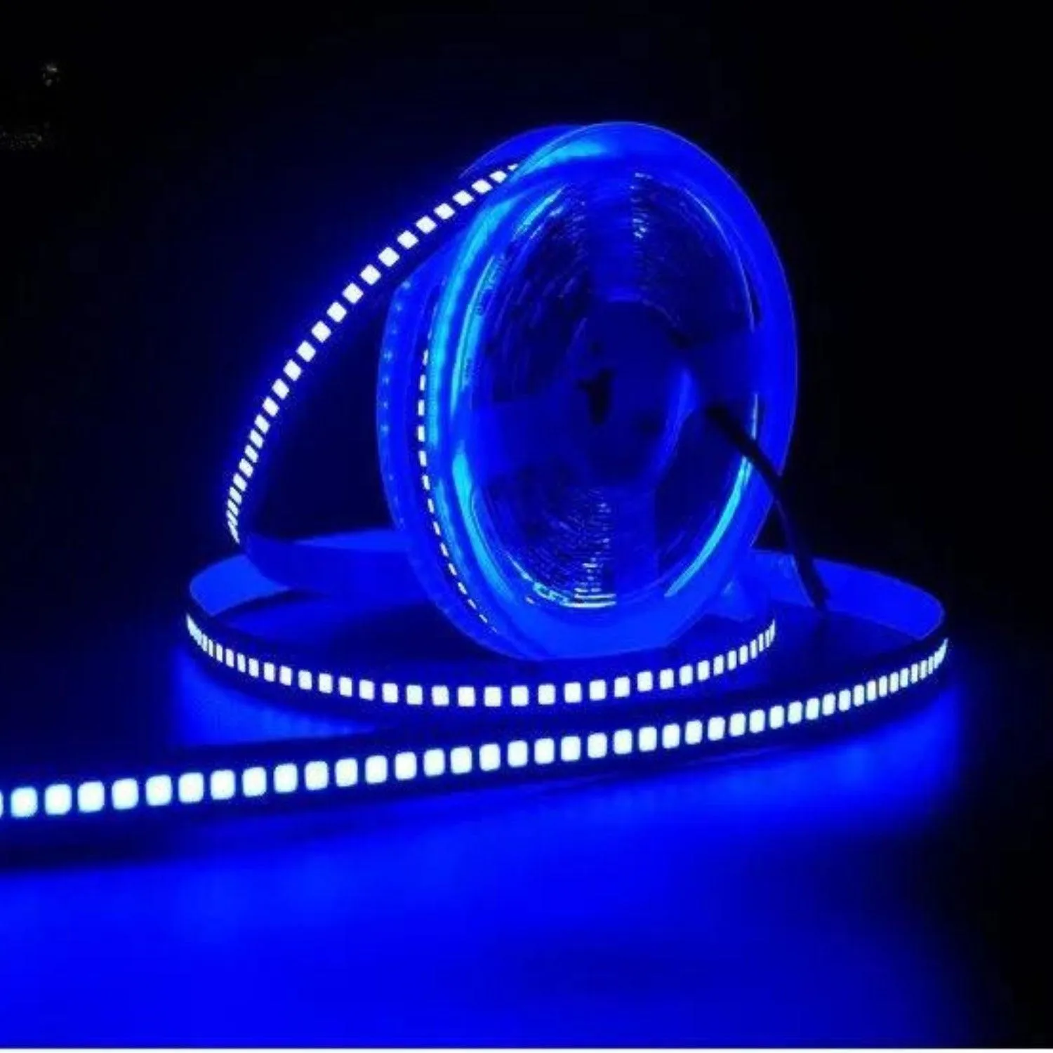 Blue LED Strip Light 12V 240 LEDs/m 1200 LEDs IP20 Non Waterproof 5 Metre Strip