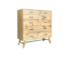 Bondi Tallboy 7 Drawers Ozzy Colour
