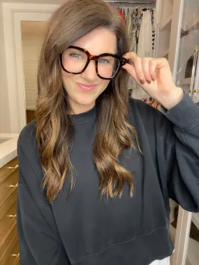 Book Smart Blue Light Glasses in Tortoise  *FINAL SALE*