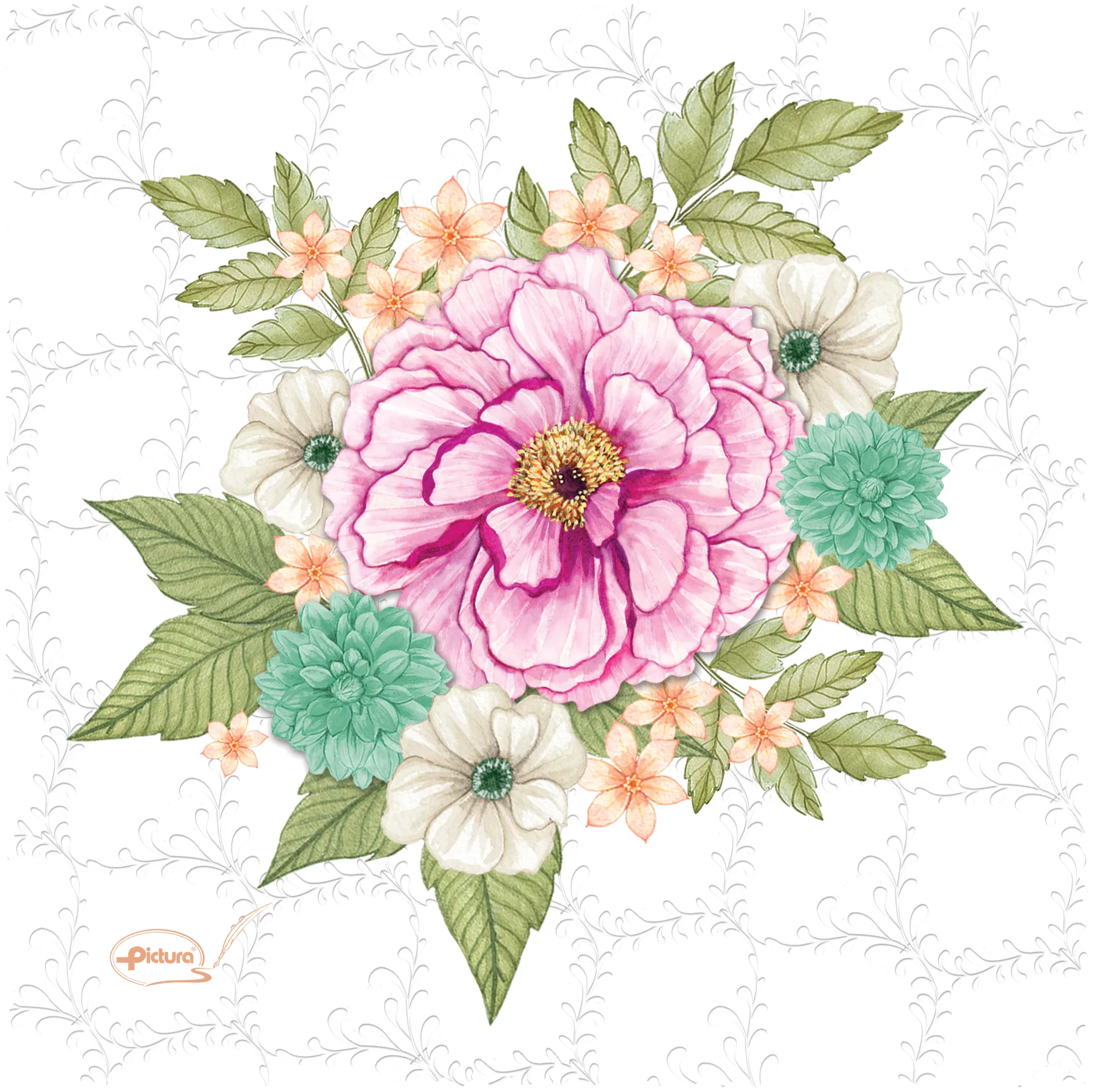 Bouquet Sienna's Garden Smart Cloth