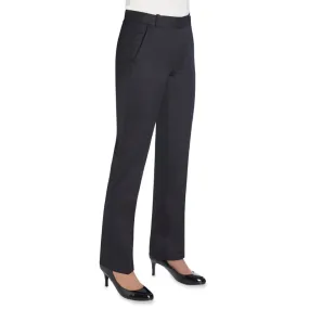 Brook Taverner Astoria Tailored Leg Trouser - Charcoal