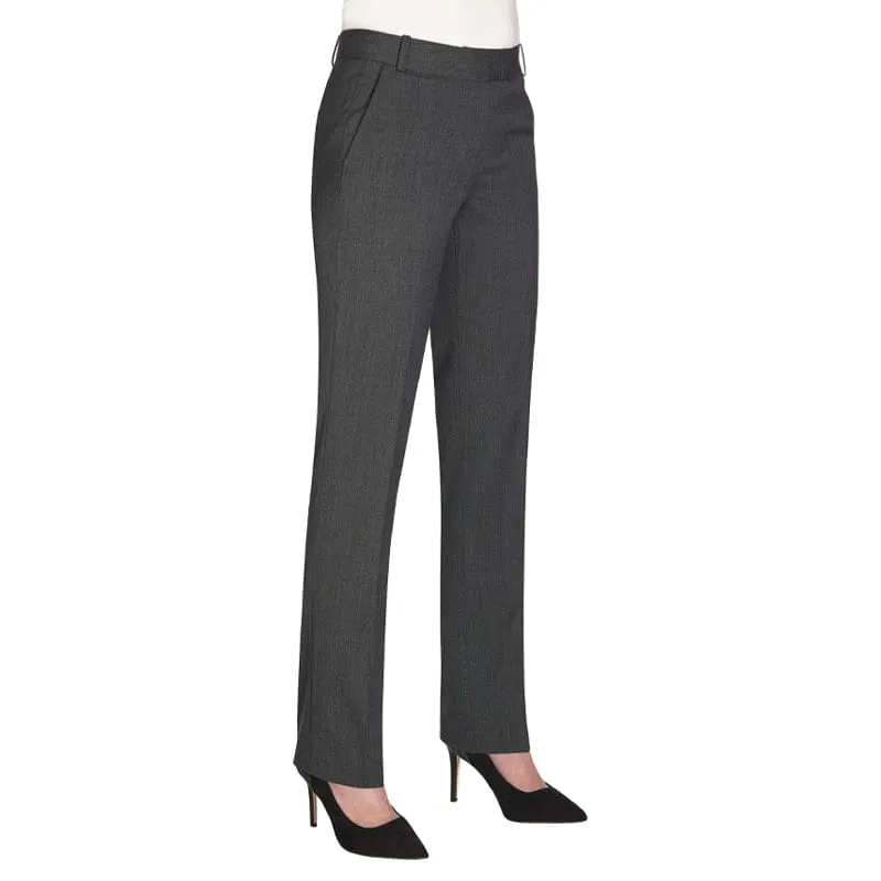 Brook Taverner Astoria Tailored Leg Trouser - Grey