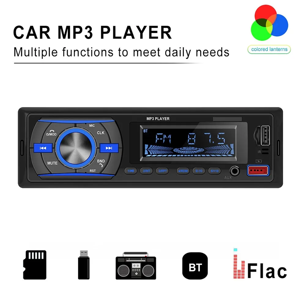 Car Mp3 Player Bluetooth Location Finder U Disk Power Amplifier