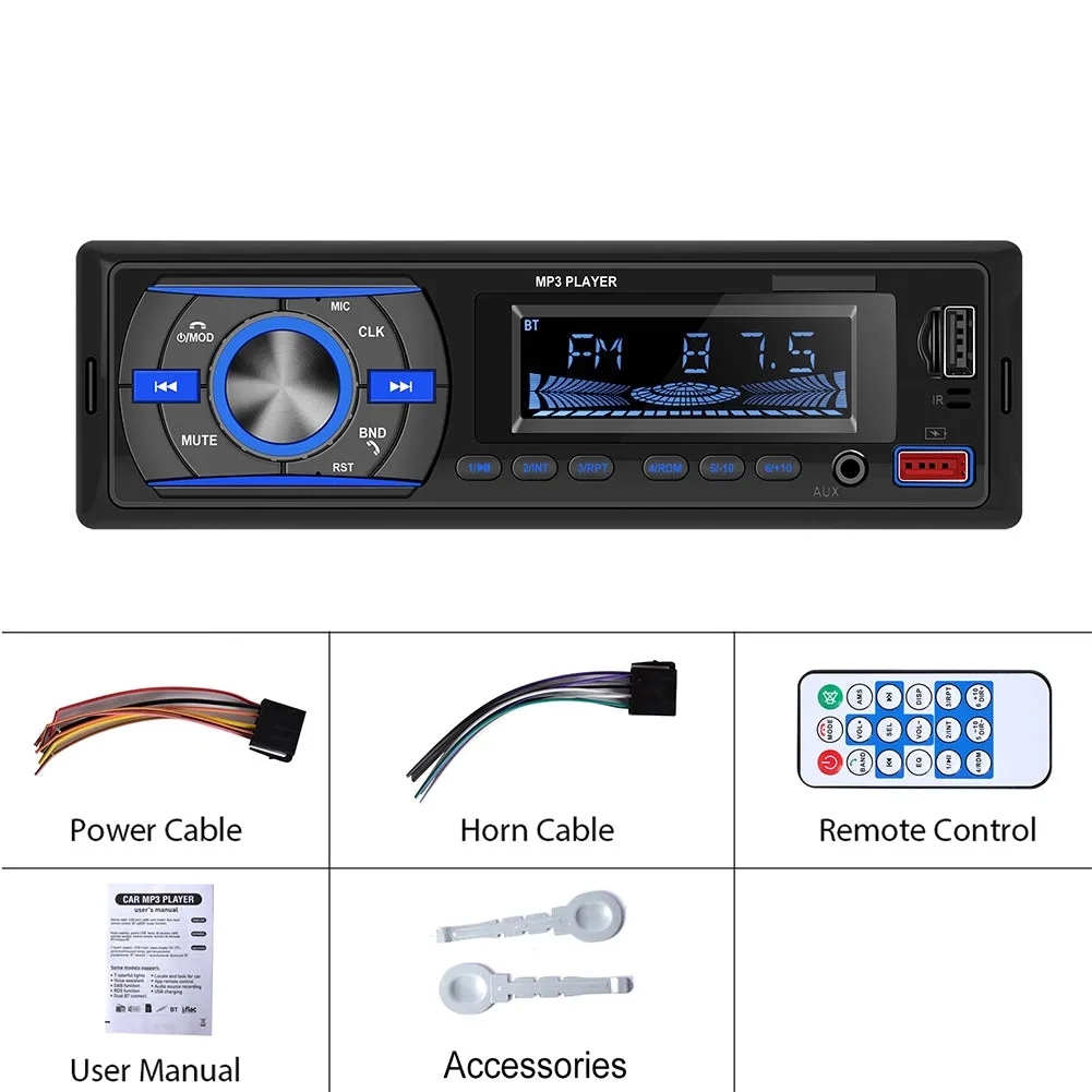 Car Mp3 Player Bluetooth Location Finder U Disk Power Amplifier