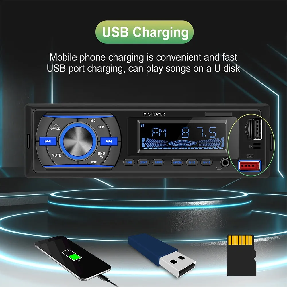 Car Mp3 Player Bluetooth Location Finder U Disk Power Amplifier