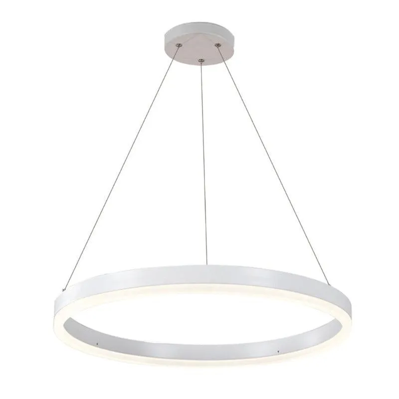 Circle Contemporary Warm White Hanging Light
