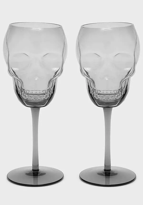 Cranium [Grey] | WINE GLASSES