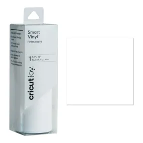 Cricut Joy Smart Vinyl Permanent Roll 5.5in x 48in - White