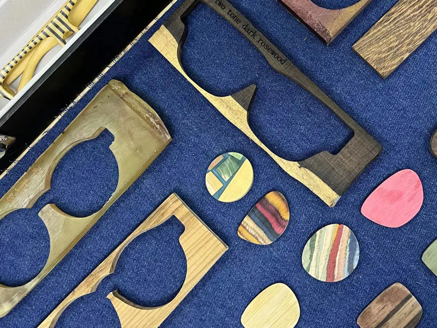 custom multicolor wood & resin craft