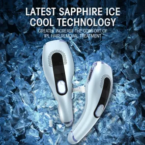 Deess GP592 Ice Cooling IPL Hair Removal System Home Use 2 In 1 Device Unchangeable Lamps Unlimited Shots