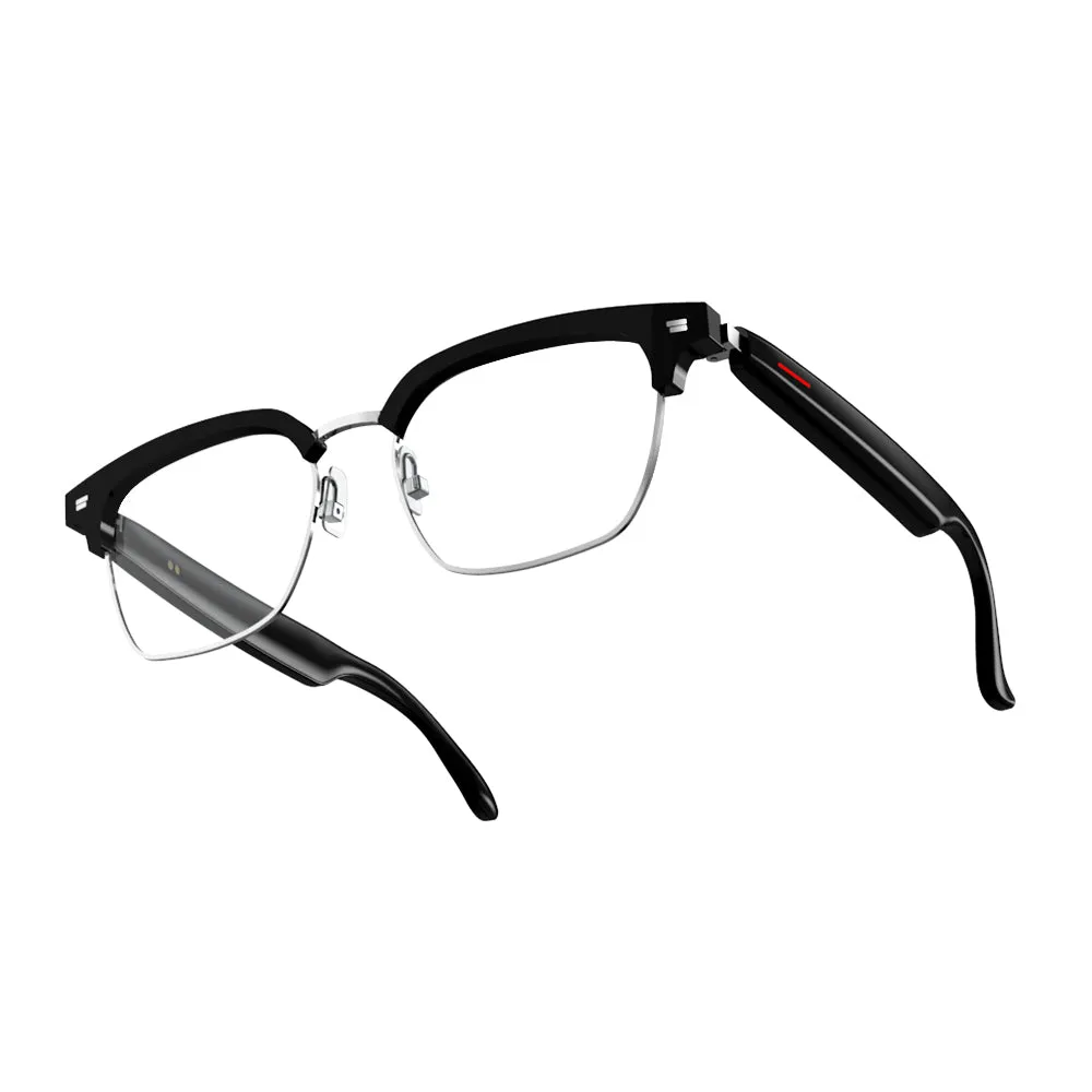 E13 NebulaBuds Real-Time Translation Anti Blue Light  Smart Glasses with Bluetooth Speaker and Voice Control for Phone