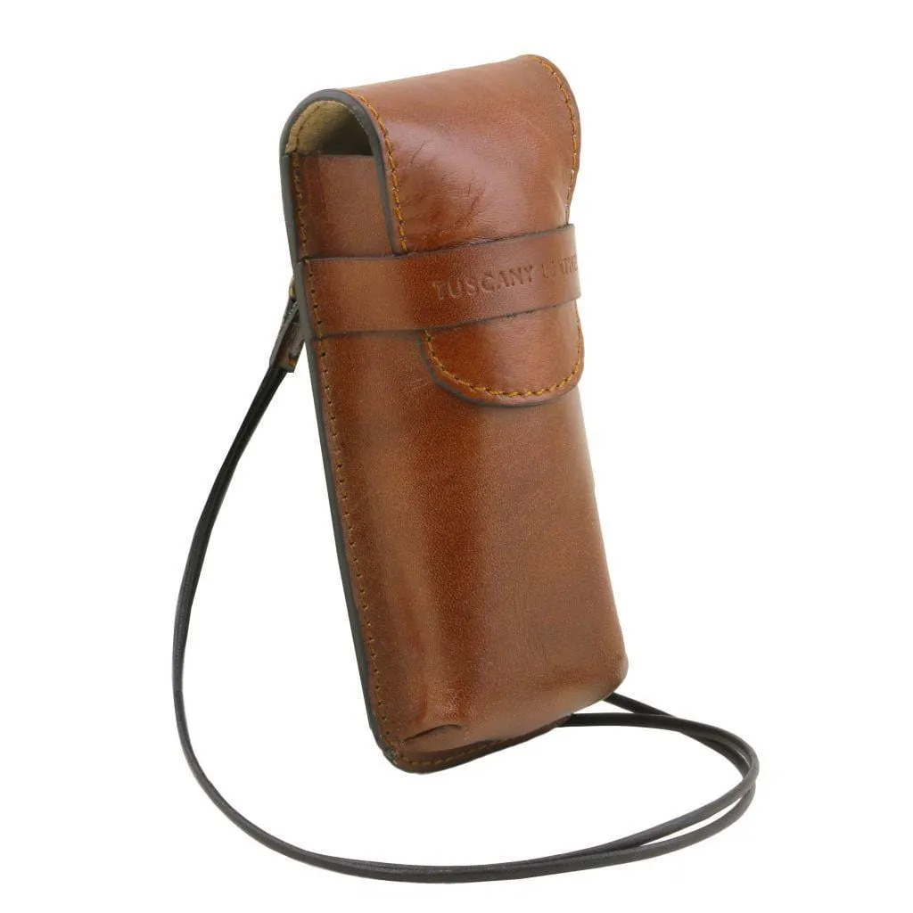 Exclusive leather eyeglasses/Smartphone/Watch holder | TL141282