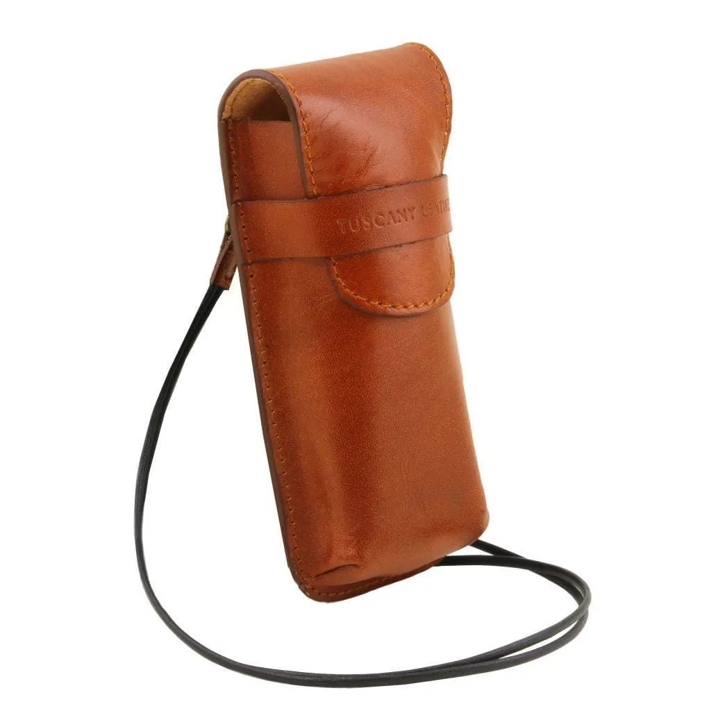Exclusive leather eyeglasses/Smartphone/Watch holder | TL141282