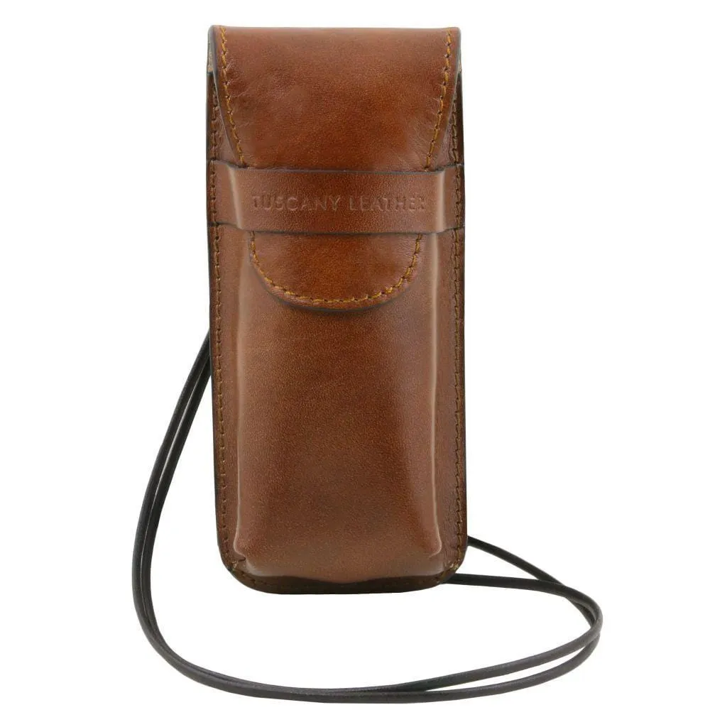 Exclusive leather eyeglasses/Smartphone/Watch holder | TL141282