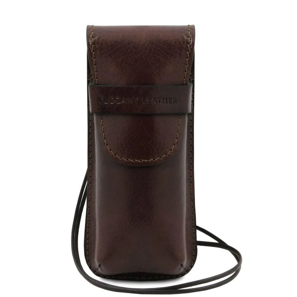 Exclusive leather eyeglasses/Smartphone/Watch holder | TL141282