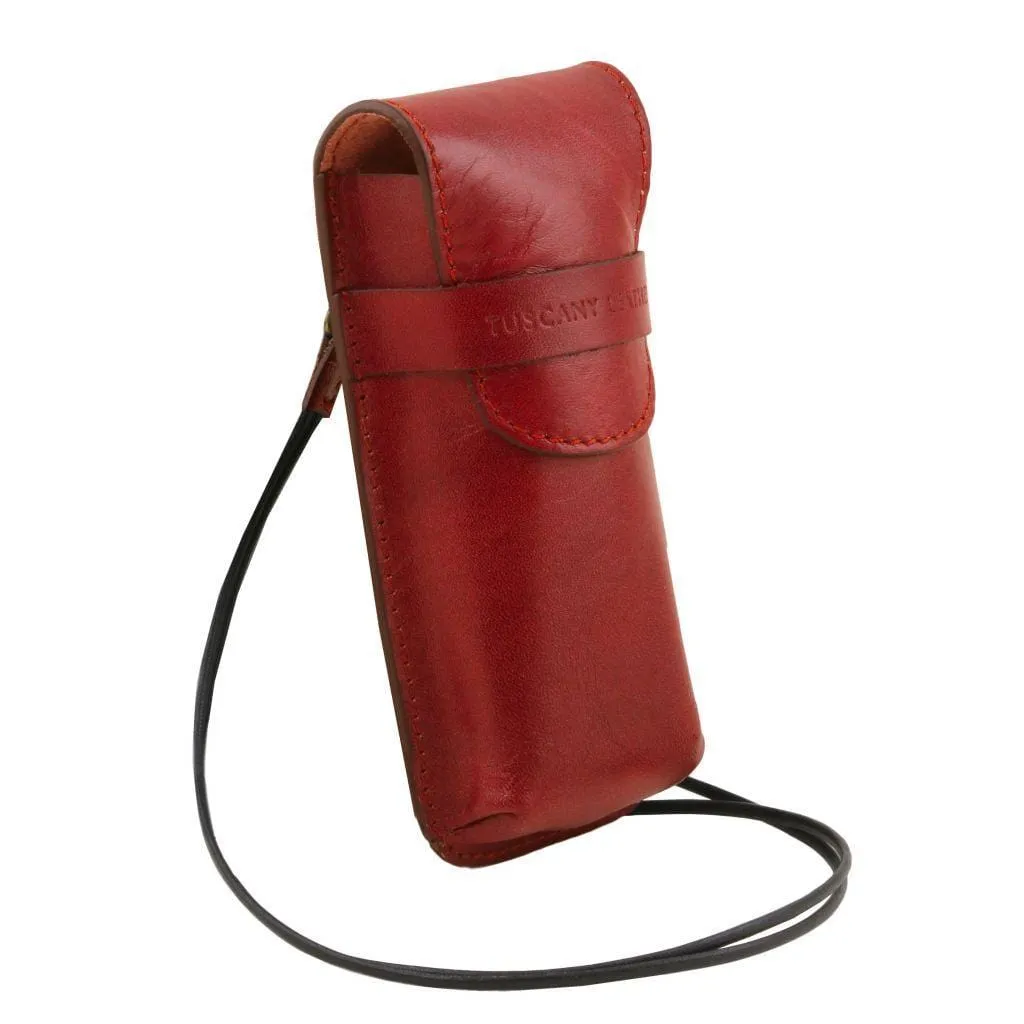Exclusive leather eyeglasses/Smartphone/Watch holder | TL141282