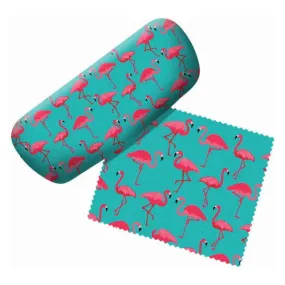 Flamingo: Eyeglass Case - Spoontiques