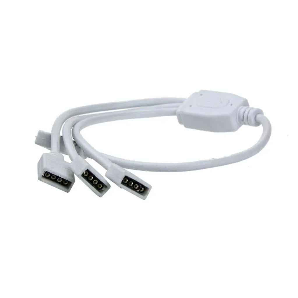 FluxTech - 4-Pin Y Power Splitter Cable for RGB LED Strip Light