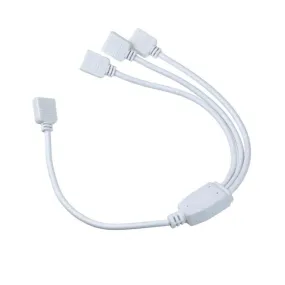 FluxTech - 4-Pin Y Power Splitter Cable for RGB LED Strip Light