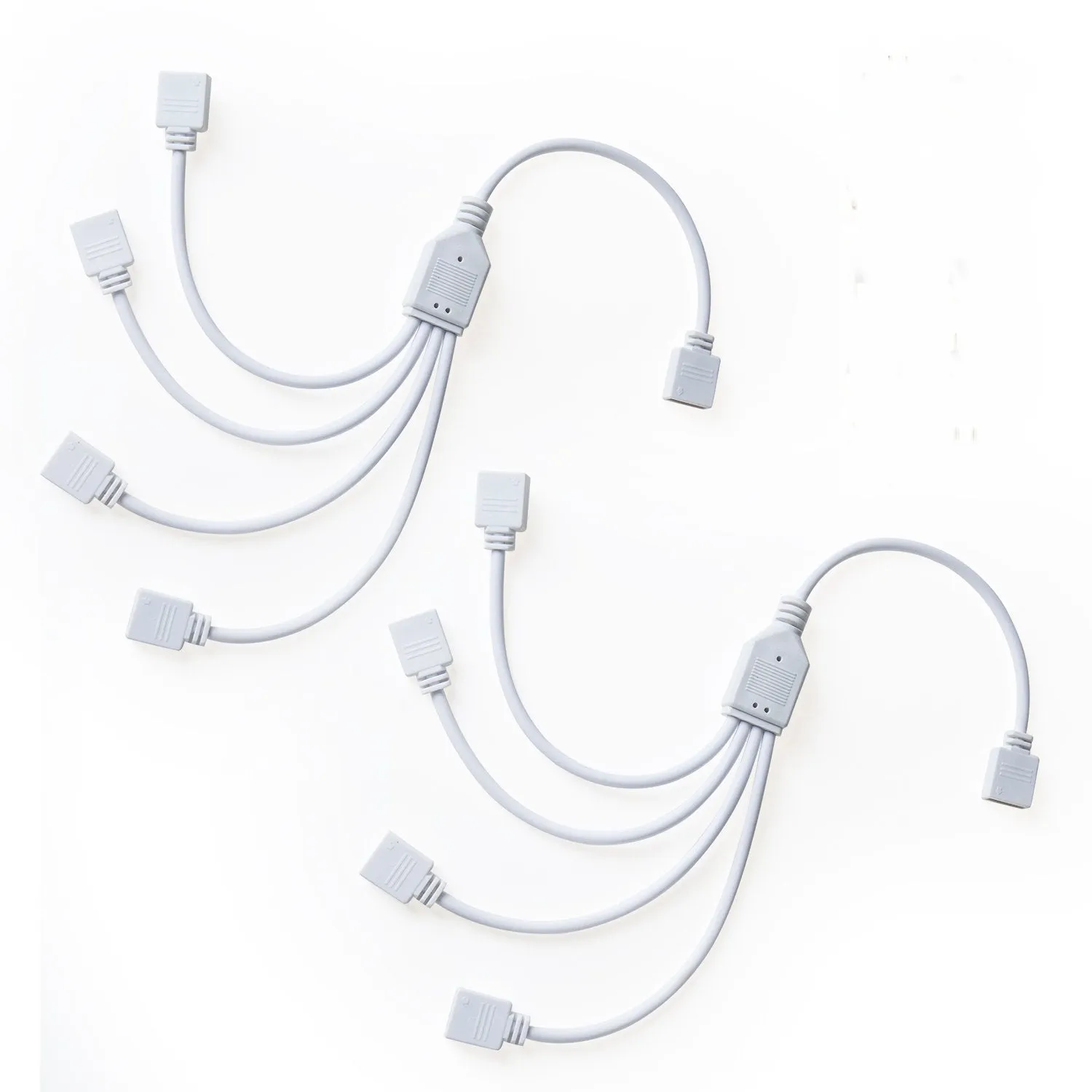 FluxTech - 4-Pin Y Power Splitter Cable for RGB LED Strip Light
