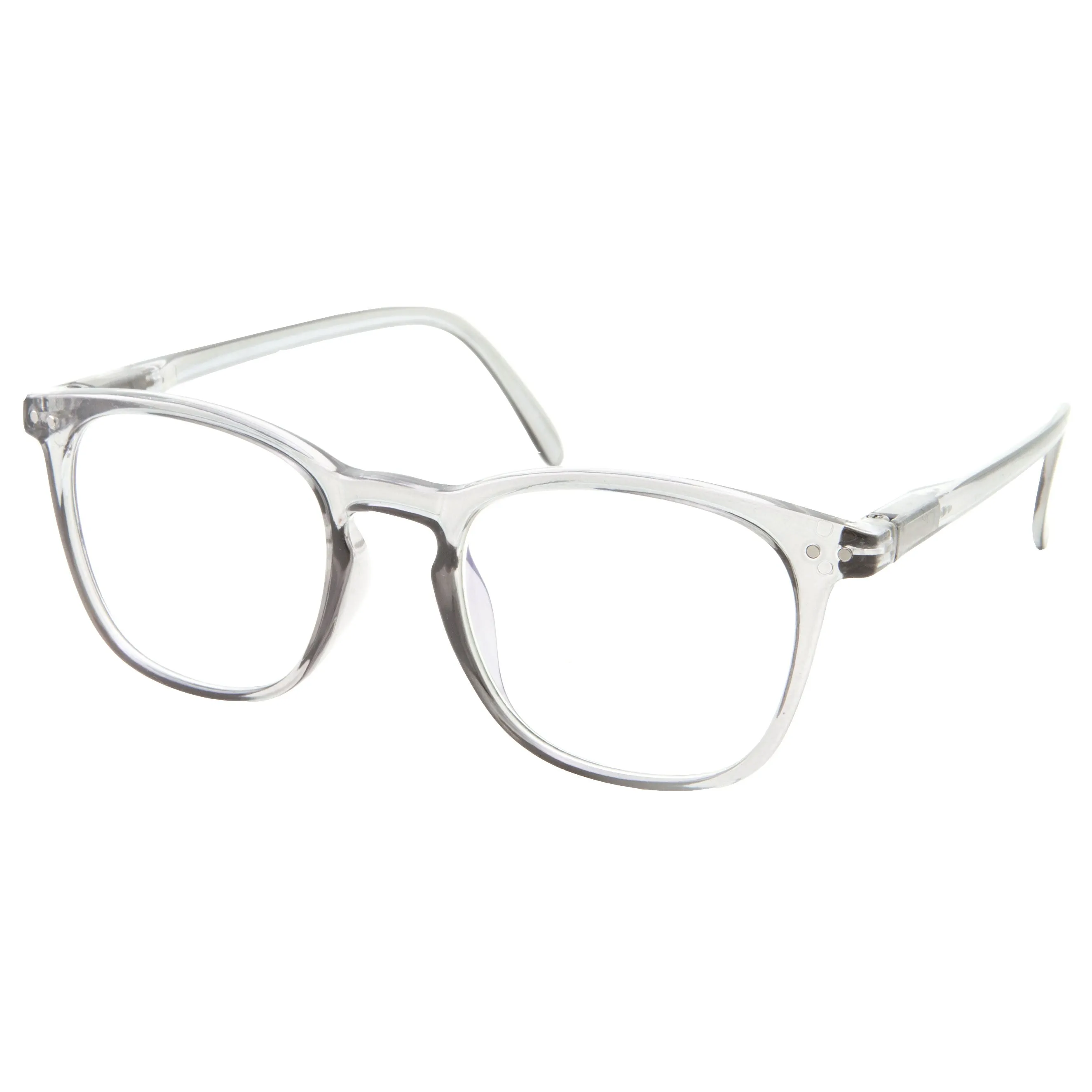 grinderPUNCH Blue Light Filter Computer Glasses for Blocking Monitor Glare | Reduce Harsh Light | Anti Eye Eyestrain Gaming Glasses, Unisex