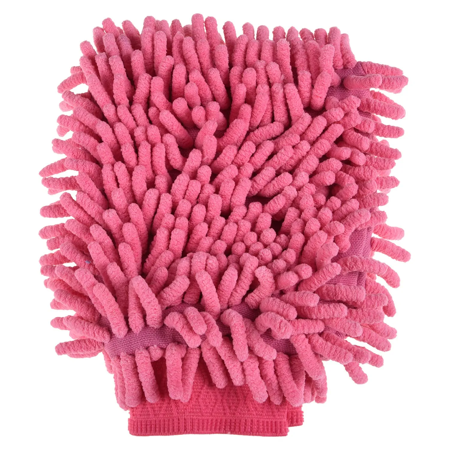 Heart Home Gloves | Microfiber Cleaning Gloves | Chenille Mitts for Kitchen | 50 GSM Hand Duster for Kitchen | Hand Gloves For Car | Duster for Glass | Pack of 3 | Multi