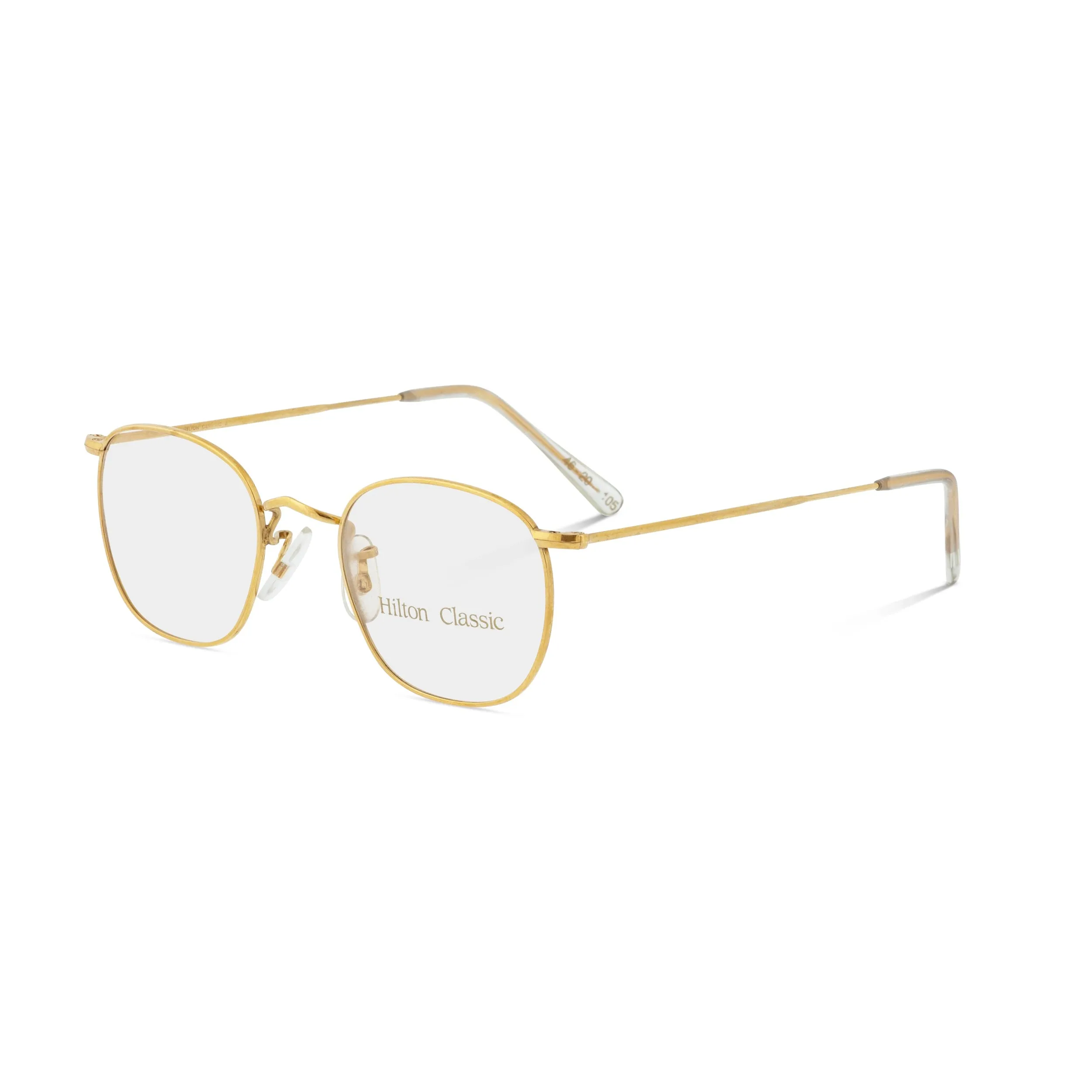 Hilton Square – Real Gold Glasses