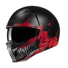 HJC I20 Scraw MC1SF Red Motorbike Helmet