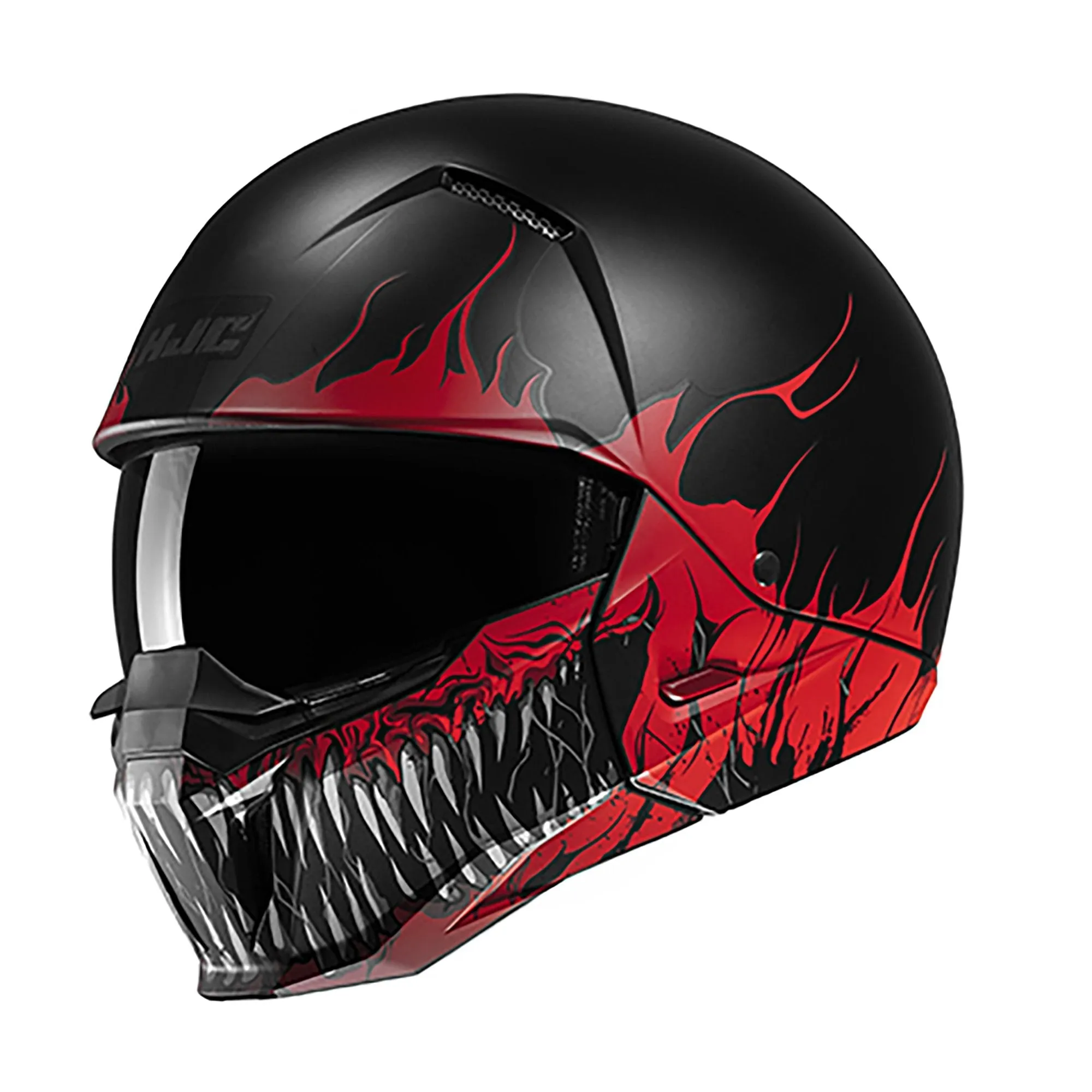 HJC I20 Scraw MC1SF Red Motorbike Helmet