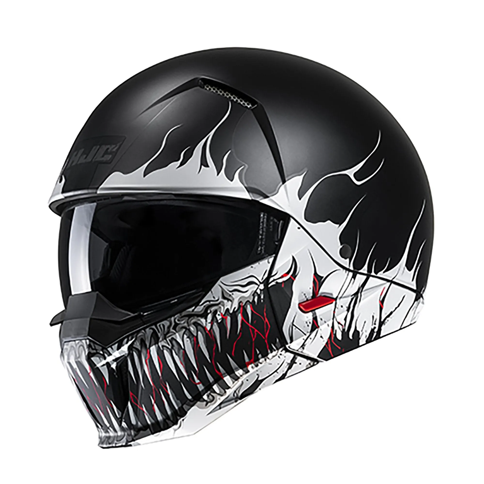 HJC I20 Scraw MC5SF Black Open Face Motorbike Helmet