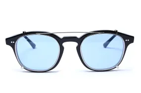James Dean® '1955' - Piano Black with Palladium - Sky Blue