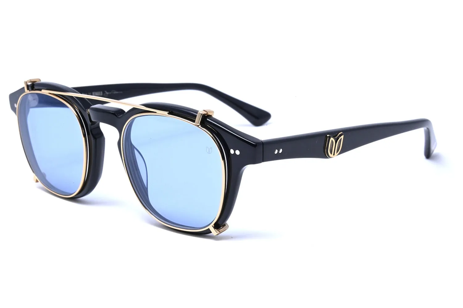 James Dean® - Piano Black with Gold - Sky Blue