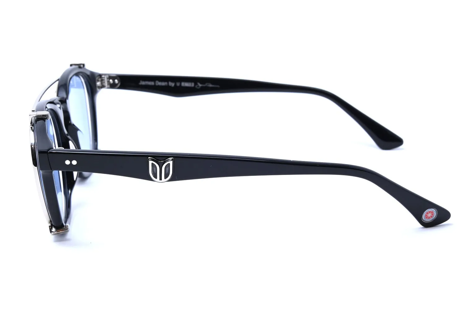 James Dean® - Piano Black with Palladium - Sky Blue