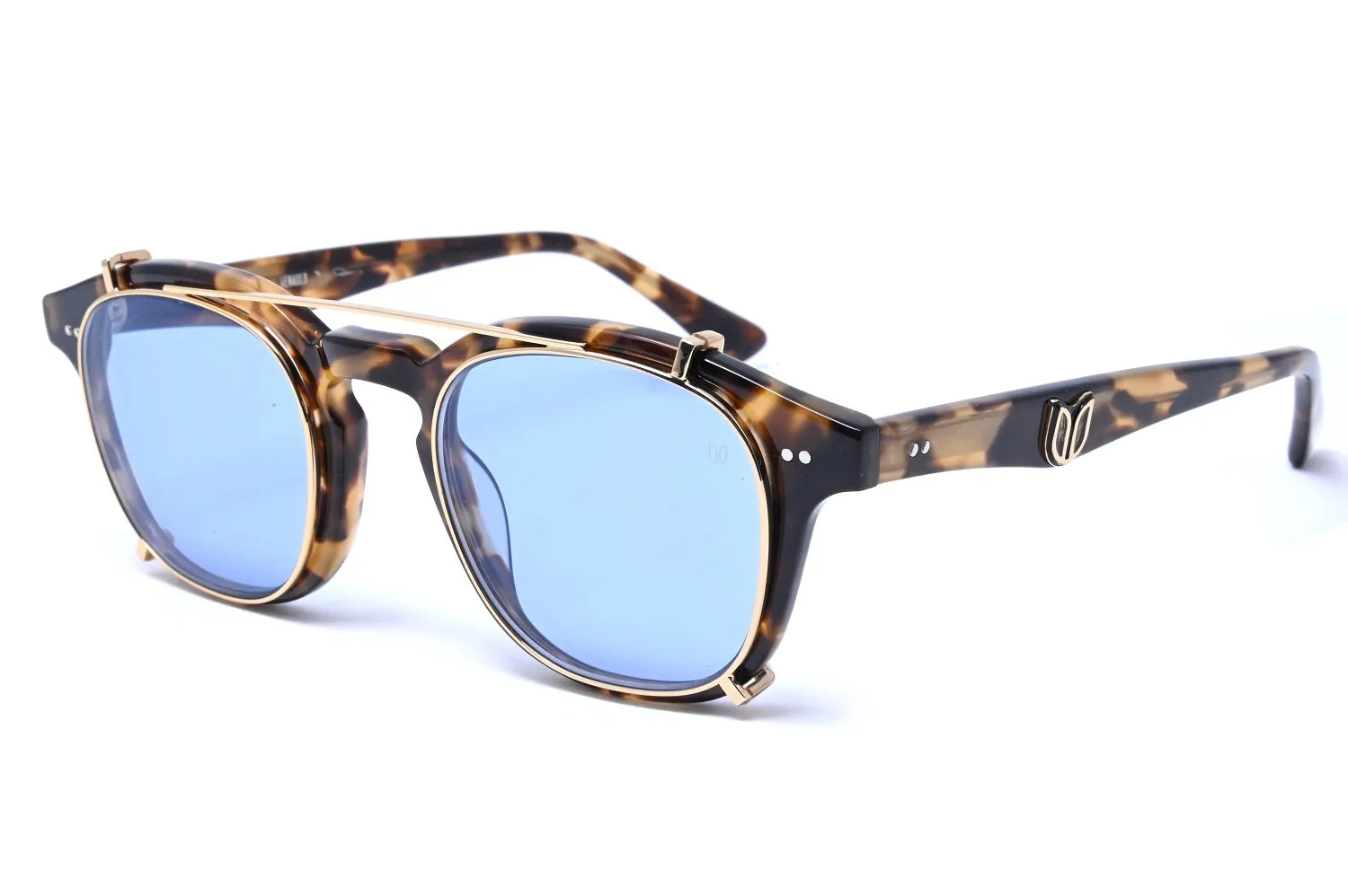 James Dean® - Tortoiseshell with Gold - Sky Blue