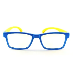 Jubleelens Rectangular Blue Ray Blocker kids Specs (46mm)