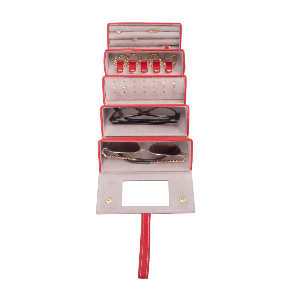 Leah 5 Eyewear & Jewelry Case