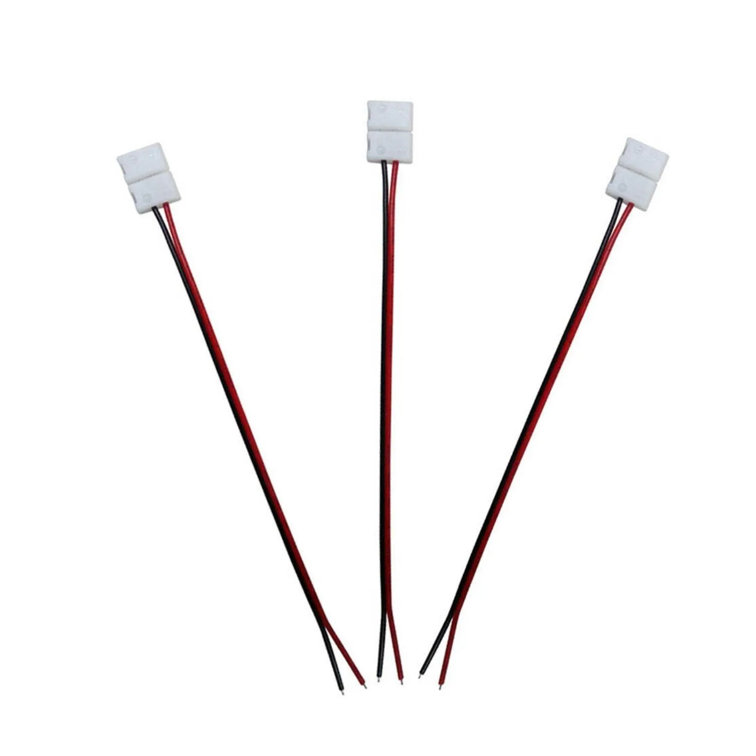 LED Strip Accessories 5pcs 2Pin 10mm Clip to Wire